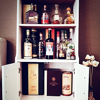 お酒のボトルのインテリア実例 Roomclip ルームクリップ