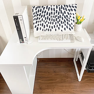 パソコンデスク/モノトーンインテリアにしたい/モノトーン化/モノトーン雑貨/モノトーンインテリア...などのインテリア実例 - 2020-02-24 02:16:12