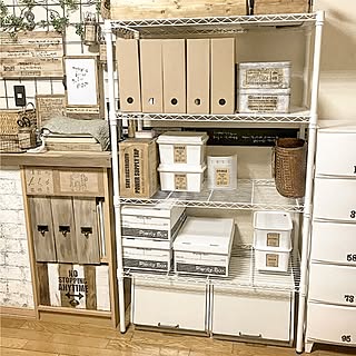 机/山善さんのスチールラック/yamazen/山善収納部/モニター商品...などのインテリア実例 - 2017-05-13 21:20:59