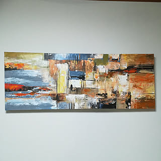 リビング 抽象画のインテリア実例 Roomclip ルームクリップ