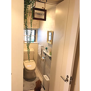 バス/トイレ/トイレサイン/山善/くらしのeショップモニター/山善電気ストー部...などのインテリア実例 - 2018-11-07 14:26:25