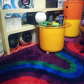 部屋全体/レトロ/6,7,8,90′S/kartell エレメント/カルテル・シェルフ...などのインテリア実例 - 2020-01-18 16:12:59