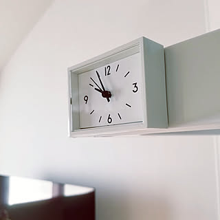 無印良品 駅の時計ミニのインテリア実例 Roomclip ルームクリップ