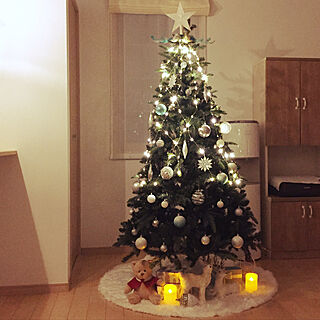 ニトリ クリスマスツリー180cmのインテリア実例 Roomclip ルームクリップ