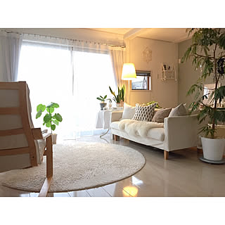 H&M HOME/IKEA/フロアランプ/間接照明/ソファー＆クッション...などのインテリア実例 - 2019-10-20 17:17:43