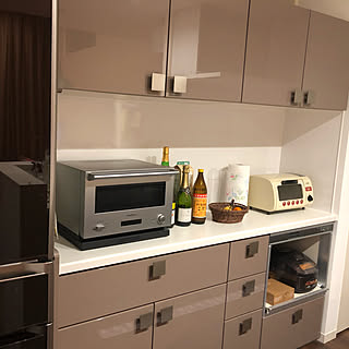 お酒の瓶/BALMUDA/BALMUDA The Range/バルミューダ レンジ/ミサワホーム...などのインテリア実例 - 2020-02-24 22:43:43