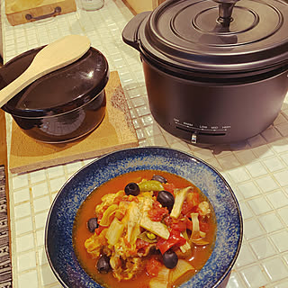 おひつ/土鍋ご飯/くらしのeショップモニター/山善/キャセロール...などのインテリア実例 - 2020-01-28 20:22:36