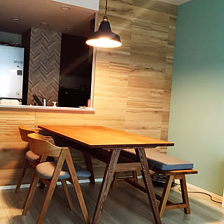 リビング/エコカラット/アクセントクロス/照明/unico ダイニングテーブル...などのインテリア実例 - 2017-10-18 01:43:38