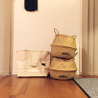 リビング/ランドリー収納/洗濯グッズ/ツールバッグ/ダブルデイ/シーグラスバスケット...などのインテリア実例 - 2016-09-08 19:49:06