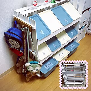 ベッド周り/すのこDIY/スノコ棚/すのこ/スクエアボックス...などのインテリア実例 - 2017-05-19 18:13:09