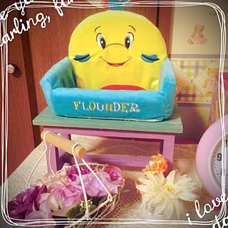 しまむら リトルマーメイドのインテリア実例 Roomclip ルームクリップ