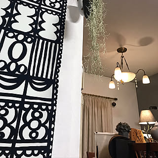 NO GREEN NO LIFE/セルフペイント壁/ファブリックパネル/ファブリックパネル手作り/IKEA...などのインテリア実例 - 2020-02-23 23:32:06