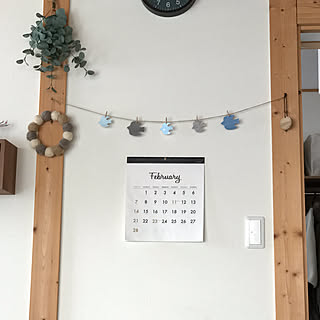 セリアカレンダー21のインテリア実例 Roomclip ルームクリップ