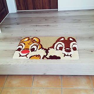 玄関 入り口 チップとデールのインテリア実例 Roomclip ルームクリップ