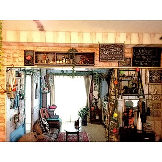 部屋全体/今日も素敵な1日を❤️/いつもありがとうございます♡/賃貸でも楽しく♪/返信大変遅れてゴメンナサイ...などのインテリア実例 - 2016-11-03 08:36:27