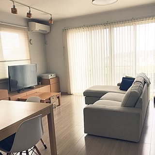 リビング/IKEAソファカバー応募/無印良品/イームズチェアリプロダクト/IKEA...などのインテリア実例 - 2017-04-09 12:50:34