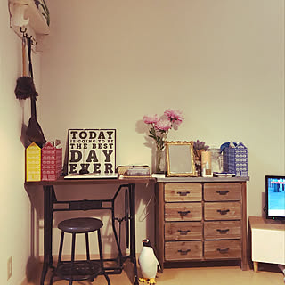 ワンルーム/一人暮らし/賃貸アパート/青山flower market/花...などのインテリア実例 - 2019-06-09 18:40:18