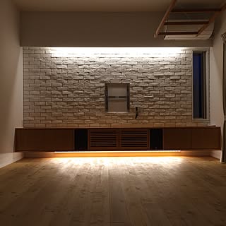 間接照明 壁掛けテレビのインテリア実例 Roomclip ルームクリップ 間接照明 壁掛けテレビのインテリア実例 Roomclip ルームクリップ