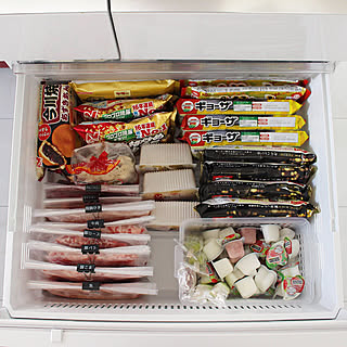 整理整頓 冷凍庫収納のインテリア実例 Roomclip ルームクリップ