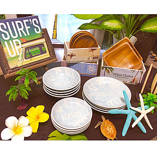 机/新商品/食器/アカシア食器/モンステラLOVE♡...などのインテリア実例 - 2018-06-30 11:19:11