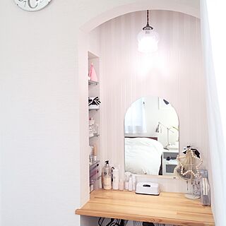 ベッド周り/ドレッサー/シンプル/マイホーム/ナチュラルインテリア...などのインテリア実例 - 2016-02-28 10:52:14