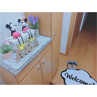 ミッキーミニーのインテリア実例 Roomclip ルームクリップ