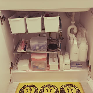 バス/トイレ/無印良品/PASO A PASO/洗面台下収納/賃貸アパート...などのインテリア実例 - 2018-06-23 23:02:30