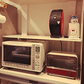 バリスタ/リクシルカップボード/リクシルキッチン/棚/ディアウォール...などのインテリア実例 - 2020-01-22 22:32:39