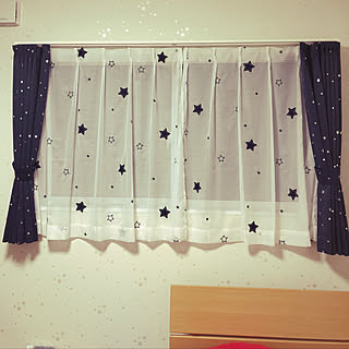 星カーテンのインテリア実例 Roomclip ルームクリップ