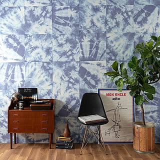 タイダイ柄 絞り染めのインテリア実例 Roomclip ルームクリップ