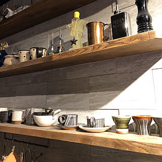 ブラウンが好き/茶色が好き/陶器が好き/食器/キッチン...などのインテリア実例 - 2019-07-20 22:53:29