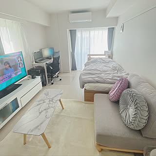 1k テレワークのレイアウト おしゃれなインテリアコーディネートの実例 Roomclip ルームクリップ