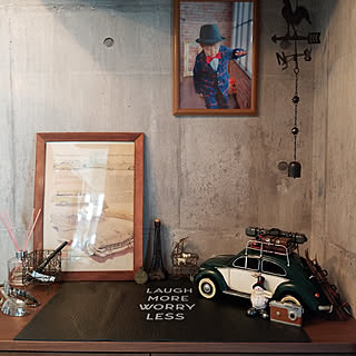 玄関/入り口/ダイソー/アンティーク/ニトリのインテリア実例 - 2020-02-24 10:10:10