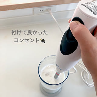 キッチン/JIMBO/コンセント/マイホーム/住友林業...などのインテリア実例 - 2018-09-02 21:35:06