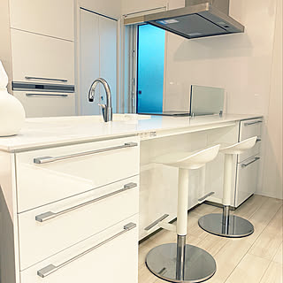 一条工務店/水切りかごのないキッチン/ハイチェア/IKEA/シンプルインテリア...などのインテリア実例 - 2020-02-25 00:17:59