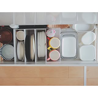 キッチン/食器収納/食器/引き出し/引き出し収納...などのインテリア実例 - 2017-07-19 05:20:38