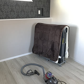 寝室/ダイソン/布団掃除/折りたたみベット/ニトリ...などのインテリア実例 - 2020-01-22 09:10:51