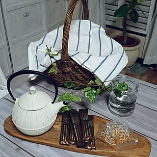 南部鉄器/カフェ風インテリアを目指して/ていねいな暮らし/いつでも人を呼べる部屋作り/こどもと暮らす。...などのインテリア実例 - 2015-08-09 22:36:22