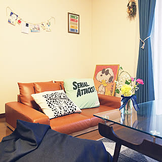 ニトリのカーテン 2ldk 二人暮らしのインテリア実例 Roomclip ルームクリップ