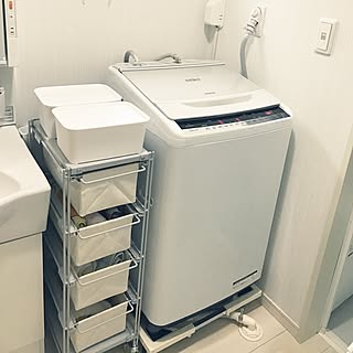 バス/トイレ/洗濯機周り/洗濯機/洗面台周り/掃除...などのインテリア実例 - 2017-07-09 09:15:15