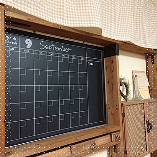 黒板カレンダーのインテリア実例 Roomclip ルームクリップ