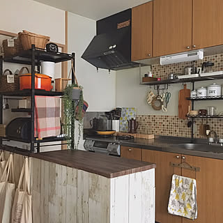 ニトリのフェイクグリーン/賃貸インテリア/いつもいいねやコメありがとうございます♡/訪問がなかなか出来ずゴメンナサイ/minne展示中.:゚*...などのインテリア実例 - 2019-09-28 16:50:15