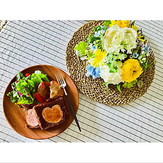 キッチン/マンション/中古マンション/夫婦二人暮らし/食卓...などのインテリア実例 - 2018-06-24 20:09:20