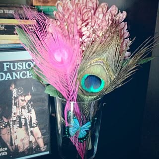 棚/バタフライ/フェイクフラワー/Boho Style/ボヘミアン...などのインテリア実例 - 2013-04-22 00:20:24