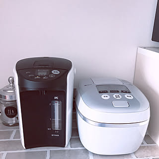 家電/加圧炊飯器/タイガー/電気ポット/タイガー電気ポット...などのインテリア実例 - 2019-04-30 06:24:06