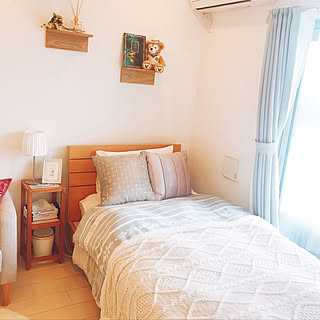 ナチュラル ベッドスローのおしゃれなインテリア 部屋 家具の実例 Roomclip ルームクリップ