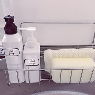 キッチン/カインズ/無印良品/モノトーン/モノトーン好き...などのインテリア実例 - 2015-08-22 22:18:36