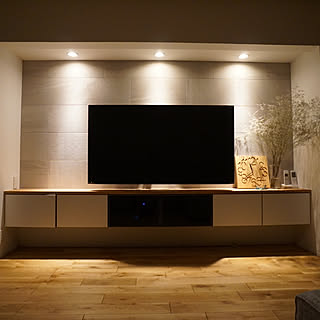 エコカラット フロートテレビ台のインテリア実例 Roomclip ルームクリップ
