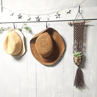 壁/天井/糸巻き/ジュートヤーンでプラハン/今日作ったもの その2/連投すみません...などのインテリア実例 - 2016-06-20 18:58:04