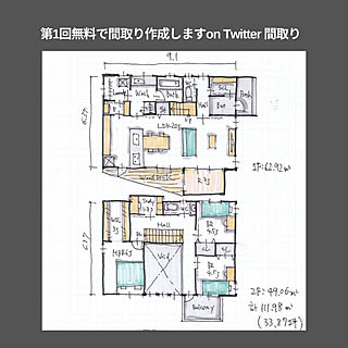 間取り好きのインテリア実例 Roomclip ルームクリップ